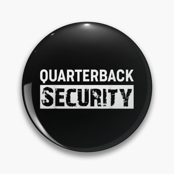 Item preview, Quarterback Security sarcastic football lovers designed and sold by LarrySmile.
