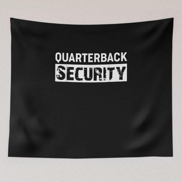 Item preview, Quarterback Security sarcastic football lovers designed and sold by LarrySmile.