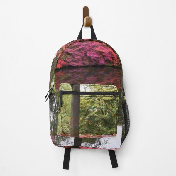 Item preview, Beautiful and relaxing European flowering garden in springtime with pond designed and sold by LiveToLearn.
