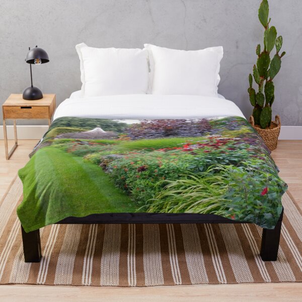 Item preview, Hermoso y relajante jardín de flores europeo en primavera designed and sold by LiveToLearn.