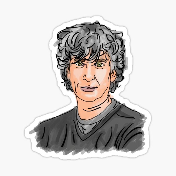 Artikel-Vorschau von Neil Gaiman, designt und verkauft von StevePaulMyers.