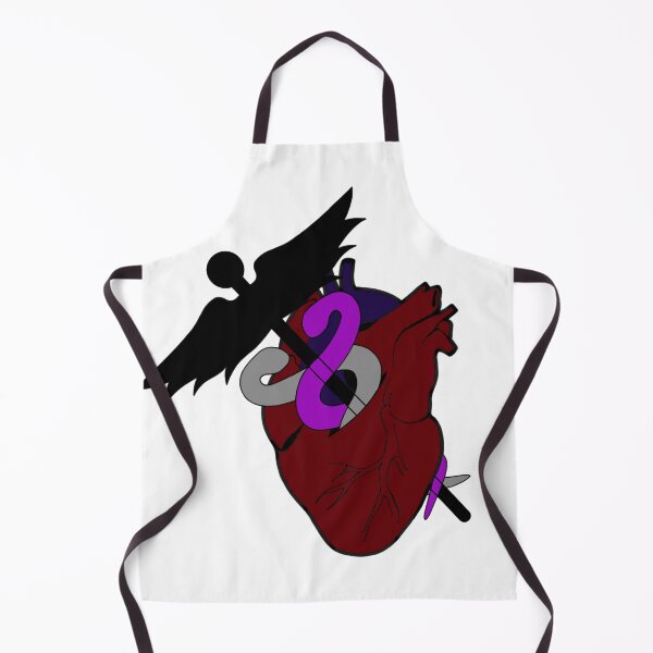 Item preview, Rod of Asclepius through heart, less brutal designed and sold by OberArt.