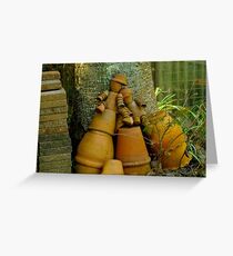 Bill & Ben, Two Drunk Flower Pot Men Greeting Card