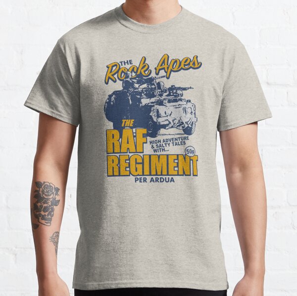 Vista previa del artículo con la obra «Regimiento de simios de la RAF», diseñado y vendido por StrongVlad.