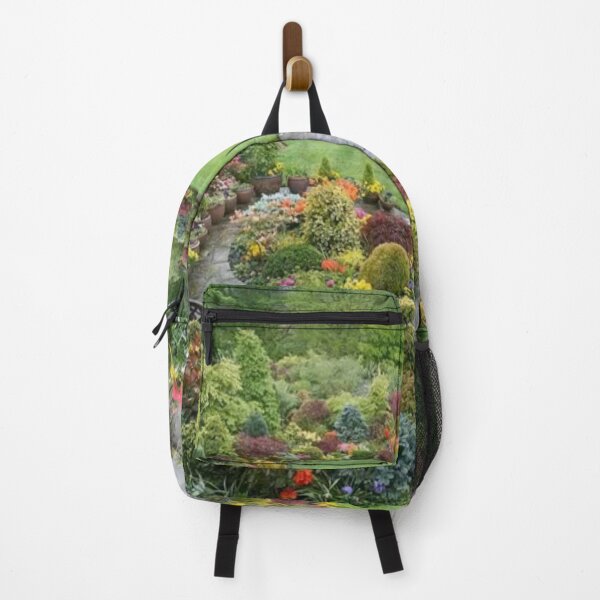 Item preview, Beautiful European flowering garden in springtime designed and sold by LiveToLearn.