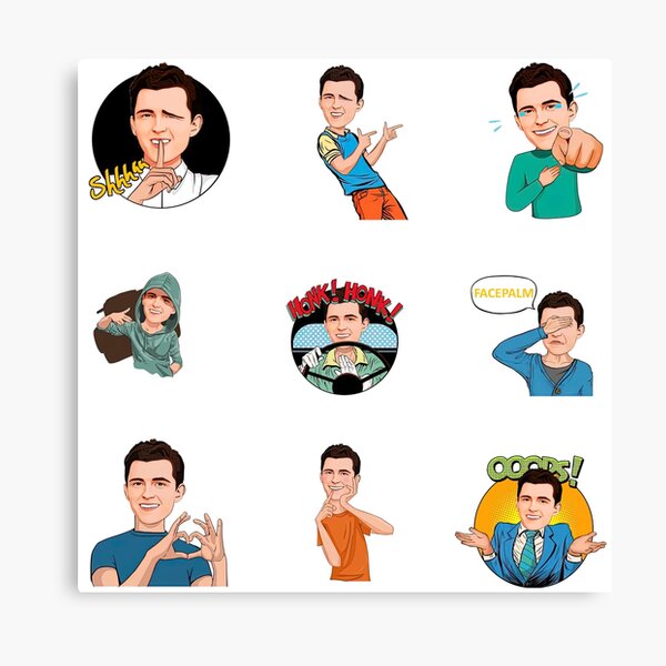Item preview, Tom Holland Sticker Pack, Tom Holland, Tom, Holland designed and sold by graphic-genie.