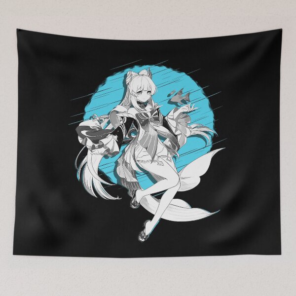 Item preview, Sangonomiya Kokomi - Genshin Impact designed and sold by MyAsianArt.