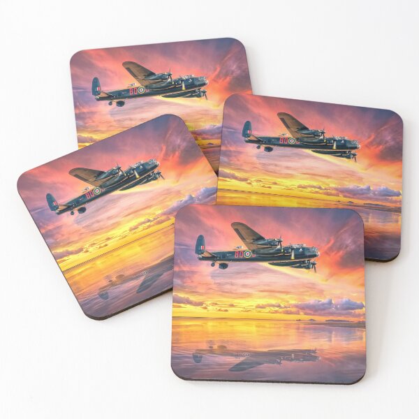 Item preview, Lancaster Bomber Sunset Reflection  designed and sold by Alisonchambers2.