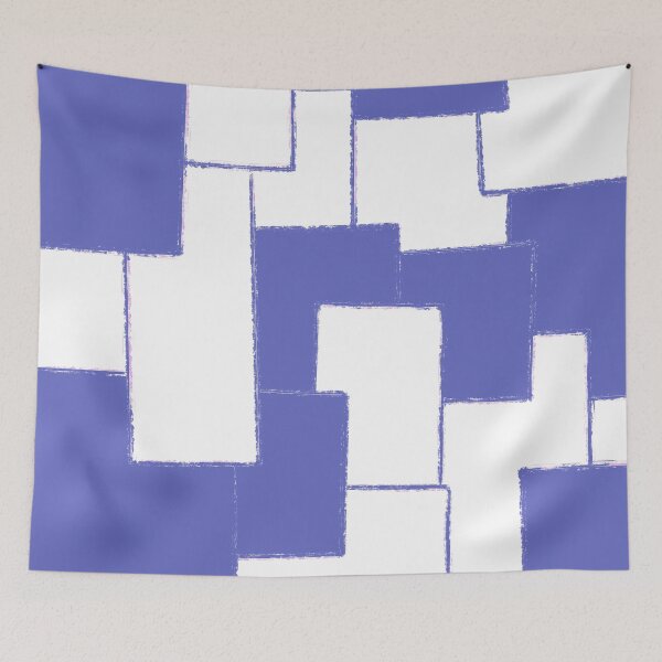 Aperçu de l'œuvre Carrelage Bleu et Blanc créée et vendue par A.X. Bates.