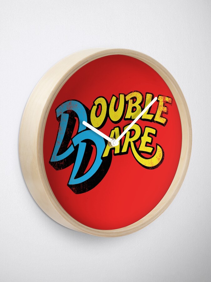 Alternate view of Double Dare (vintage) Clock