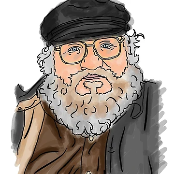 Artwork thumbnail, George R R Martin by StevePaulMyers