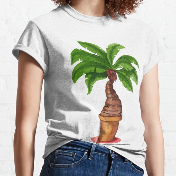 Friendly Palm Tree T-shirt classique