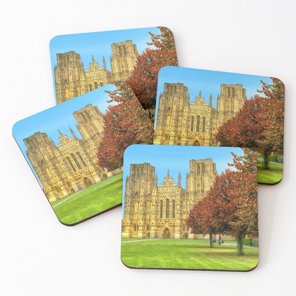 Item preview, Wells Cathedral Autumn Trees designed and sold by Alisonchambers2.