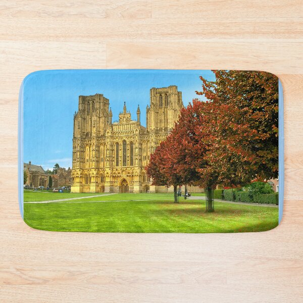 Item preview, Wells Cathedral Autumn Trees designed and sold by Alisonchambers2.