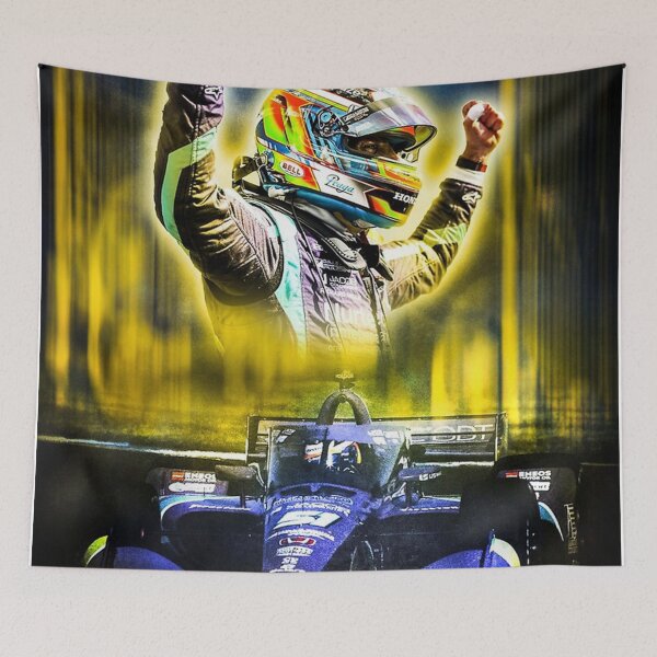 Aperçu de l'œuvre Romain Grosjean Indycar 2021 créée et vendue par taniajubree.