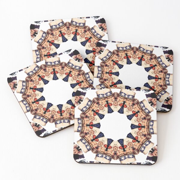 Item preview, Uncle Sam Festive Kaleidoscope Pattern designed and sold by taiche.