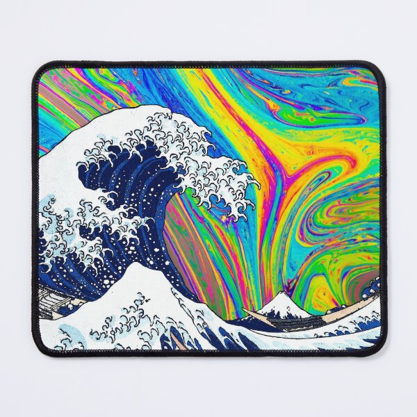 Item preview, Trippy Aesthetic Great Wave designed and sold by ind3finite.