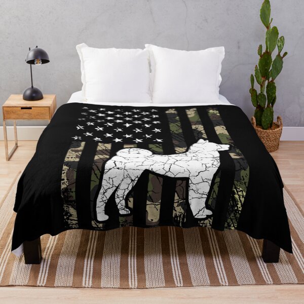 Item preview, Shiba Camouflage USA Flag designed and sold by rafaeltto.