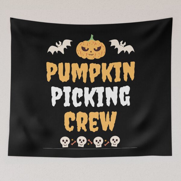 Item preview, Pumpkin Picking Crew 2021 Funny Pumpkin picking Crew Halloween designed and sold by chetan786.