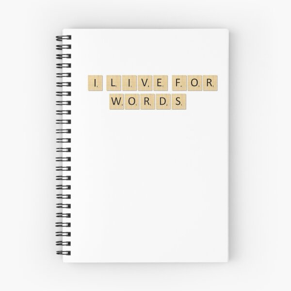 Item preview, I Live for Words designed and sold by Goggleboy Designs.