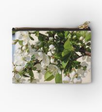 White Sea of Blossoms Studio Pouch