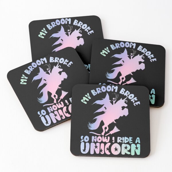 Artikelvorschau, Mein Besen ist kaputt, also reite ich jetzt auf einem Einhorn entworfen und verkauft von Mixture-DESIGN.