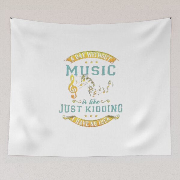 Item preview, A DAY WITHOUT MUSIC designed and sold by Marakstore.