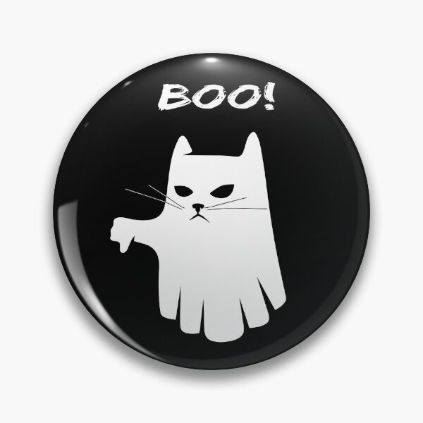 Item preview, BOO SCARY HALLOWEEN CAT  designed and sold by lovelystore200.
