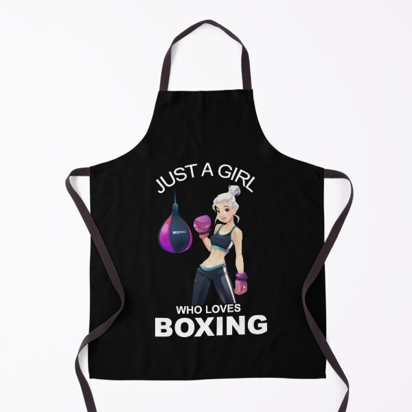 Item preview, Just A Girl Who Loves Boxing designed and sold by officialfanclub.