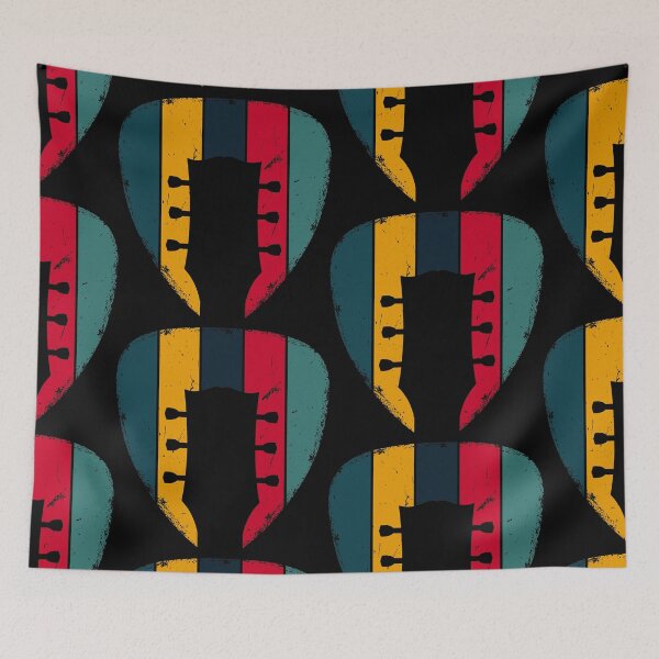 Item preview, Guitar Pick Vintage Style designed and sold by designandclouds.