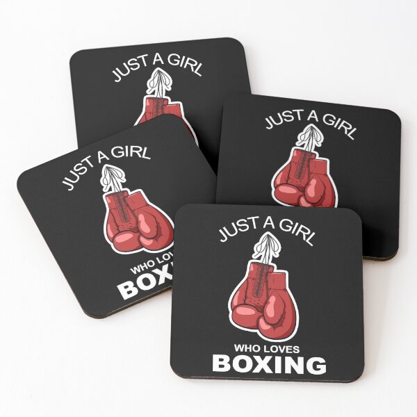 Item preview, Just A Girl Who Loves Boxing designed and sold by officialfanclub.