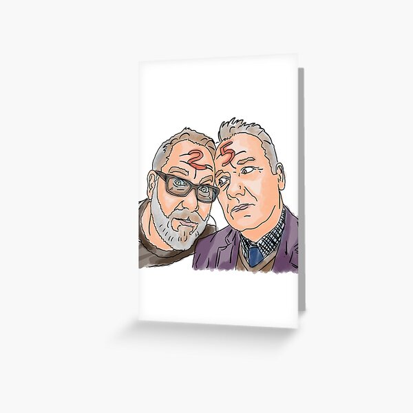 Vic and Bob Greeting Card