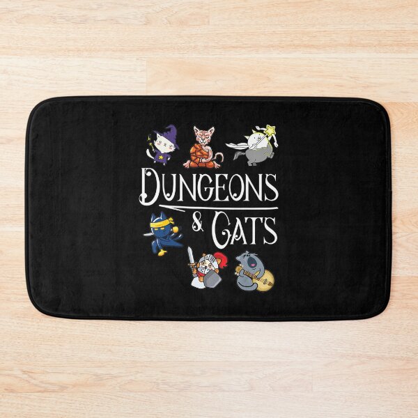 Item preview, Dungeons and Cats Funny Dragon Cat Kitten Lover Kitty Gift designed and sold by PhuongTran909.