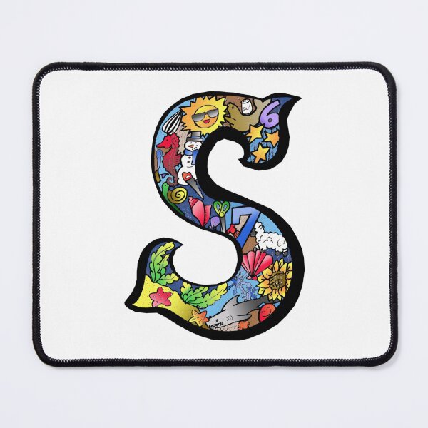 Item preview, Doodle Letter S designed and sold by ElliottRobinson.