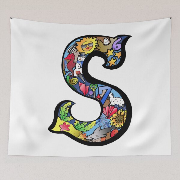 Item preview, Doodle Letter S   designed and sold by ElliottRobinson.