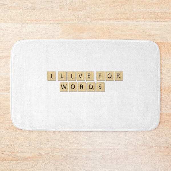 Item preview, I Live for Words designed and sold by Goggleboy Designs.