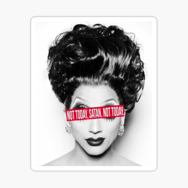Not today, Satan. Not today. Sticker
