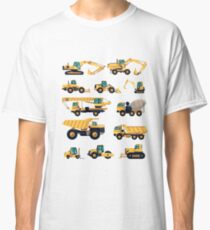 Construction machiner Classic T-Shirt