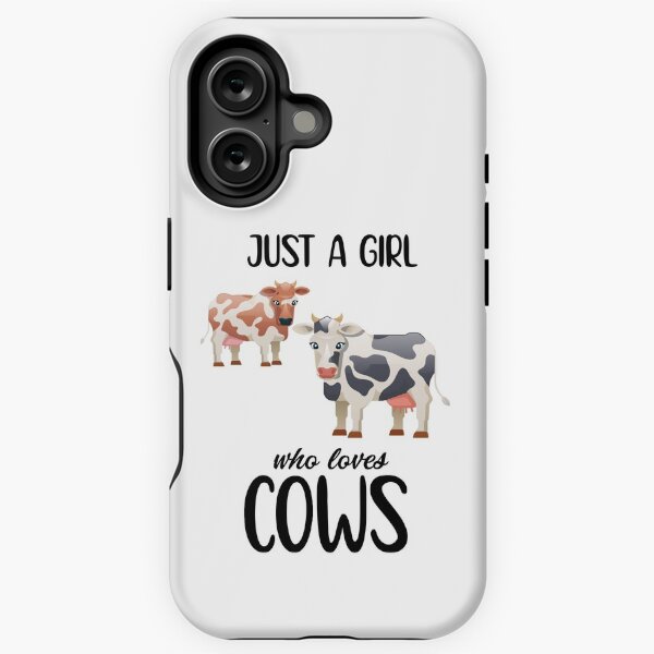 Vista previa del artículo con la obra «Solo una chica que ama a las vacas», diseñado y vendido por officialfanclub.