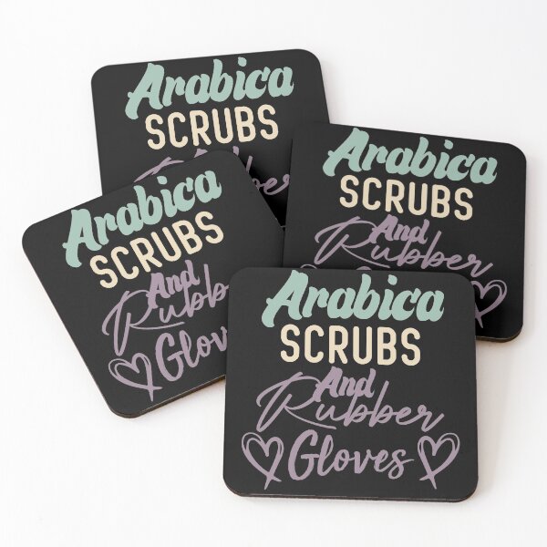 Item preview, Arabica Scrubs And Rubber Gloves designed and sold by medbdj.