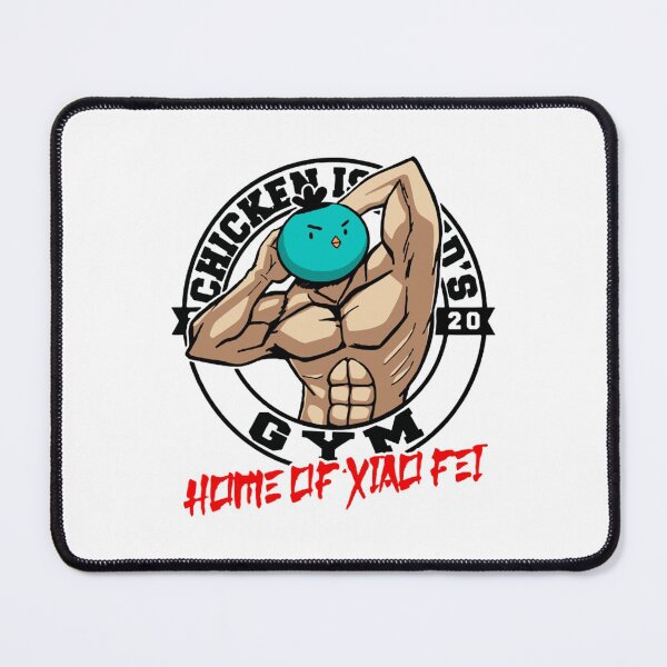 Item preview, xiao fei chicken is strong gym art designed and sold by ElliottRobinson.