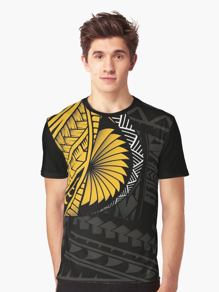 Print Polynesian Pattern Designs | Graphic T-Shirt