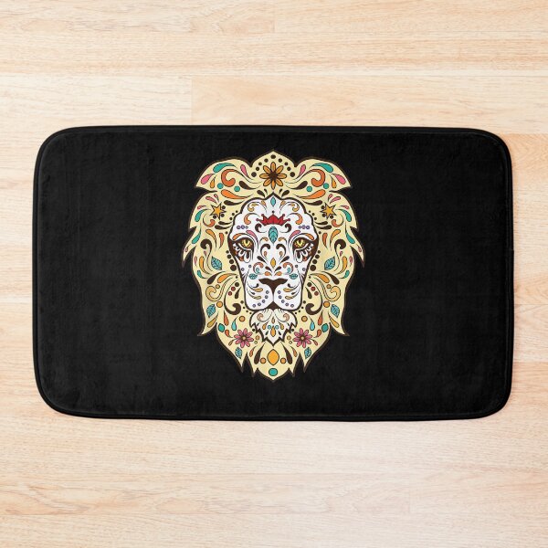 Item preview,  Mexican Sugar Skull Muertos Lion designed and sold by paudels.