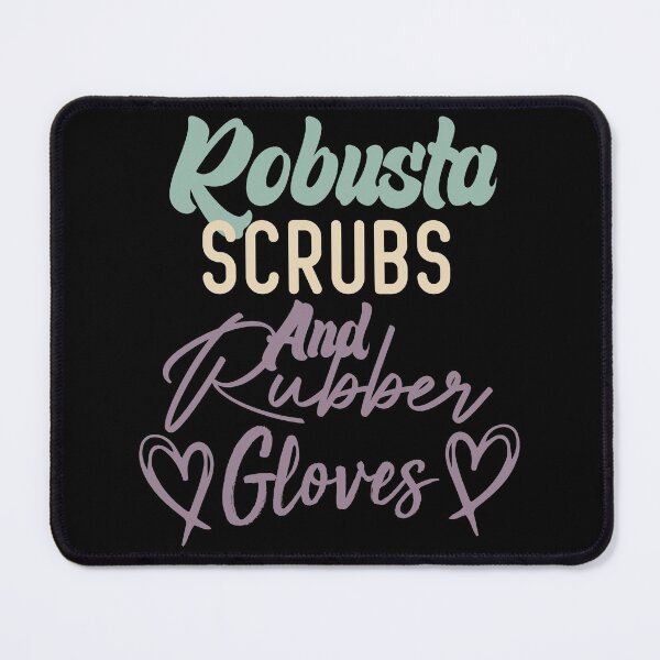 Item preview, Robusta Scrubs And Rubber Gloves Nurse Gift designed and sold by medbdj.