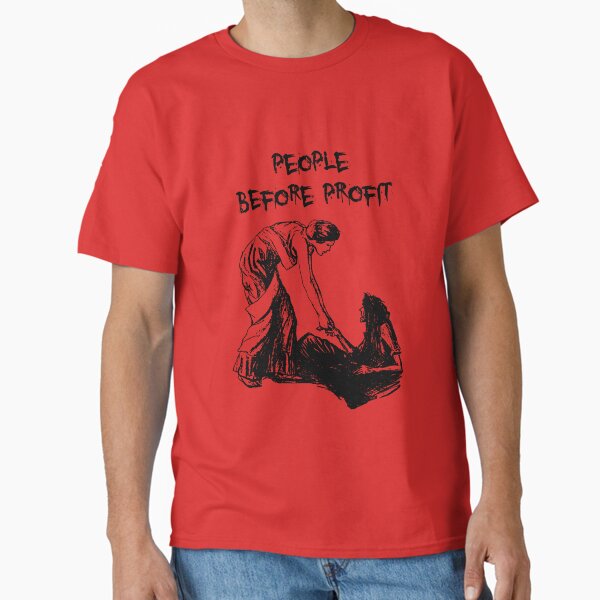 Item preview, People Before Profit designed and sold by Lisa Alcock.