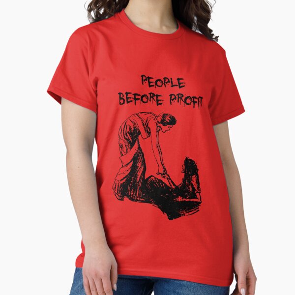 Item preview, People Before Profit designed and sold by Lisa Alcock.