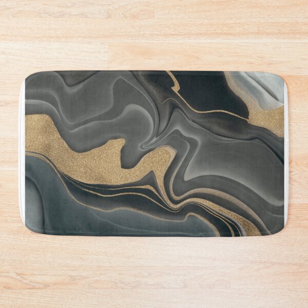 Item preview, Marbled Luxury Elegant Alcohol Ink Texture Blue Brown gold designed and sold by artsandsoul.