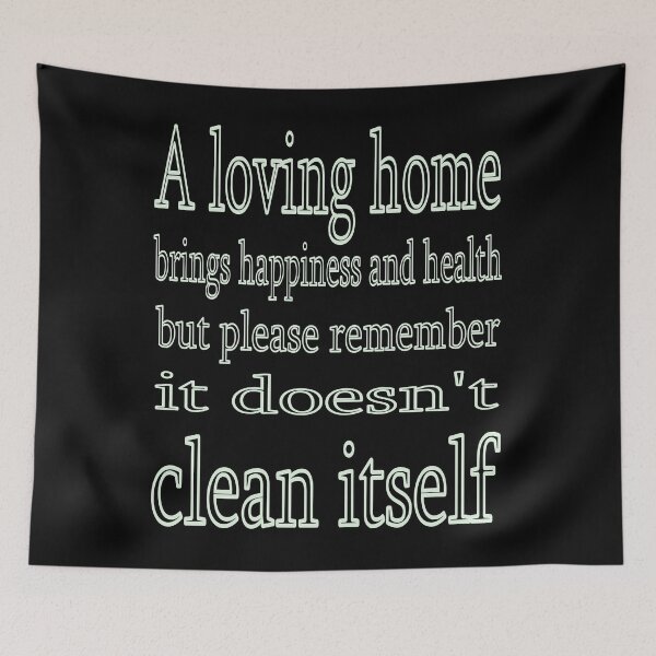 Item preview, A loving home brings happiness and health designed and sold by CottagePop.