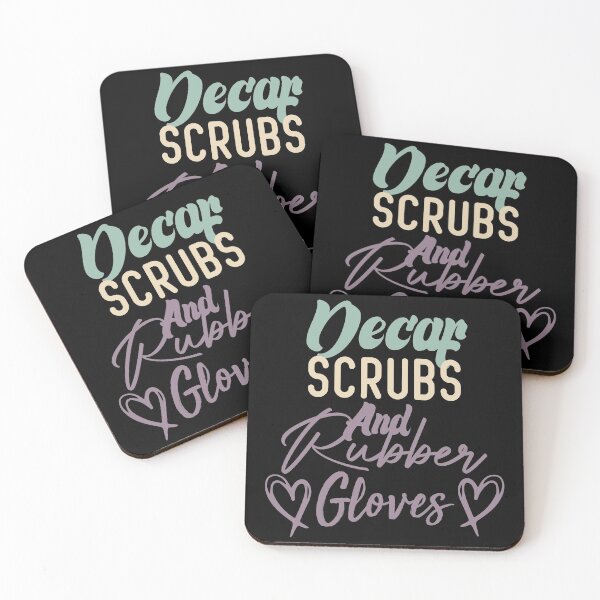 Item preview, Decaf Scrubs And Rubber Gloves Nurse Gift designed and sold by medbdj.
