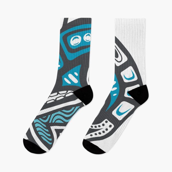 Item preview, Orca Shamanic Animal Emblem - Grey Blue designed and sold by Quire.